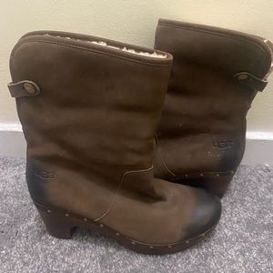 Womens Ugg leather boots